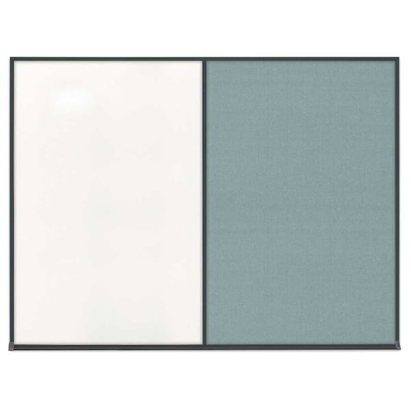 Double Door Radius Corkboard, 42"X32", B